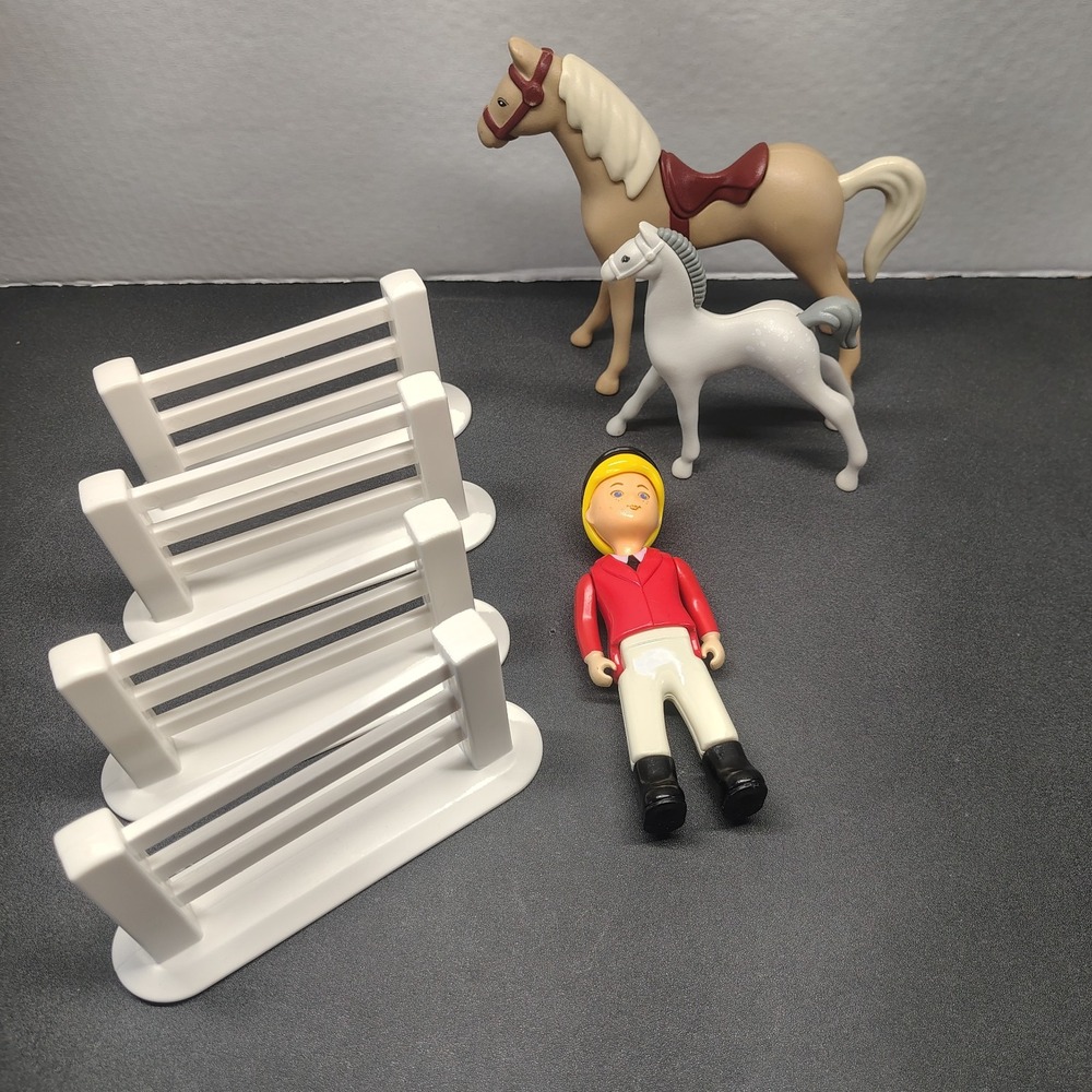 Vintage little tikes horses and rider